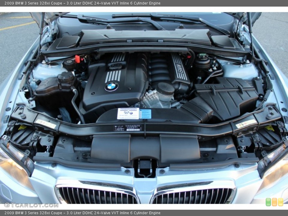 3.0 Liter DOHC 24-Valve VVT Inline 6 Cylinder Engine for the 2009 BMW 3 Series #59895686