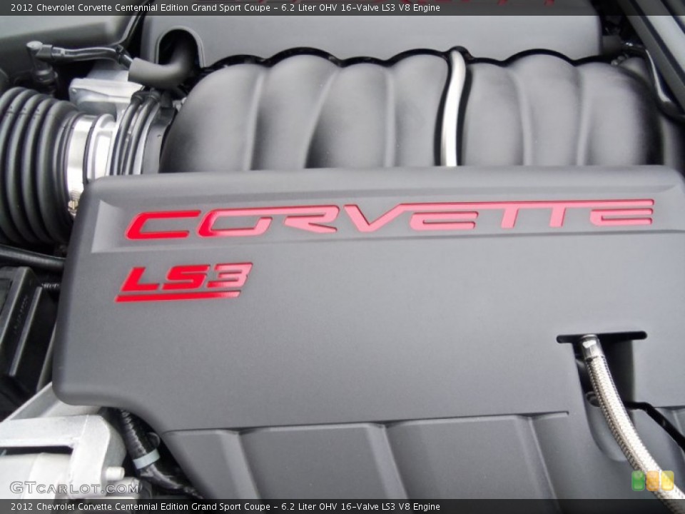 6.2 Liter OHV 16-Valve LS3 V8 Engine for the 2012 Chevrolet Corvette #59897669