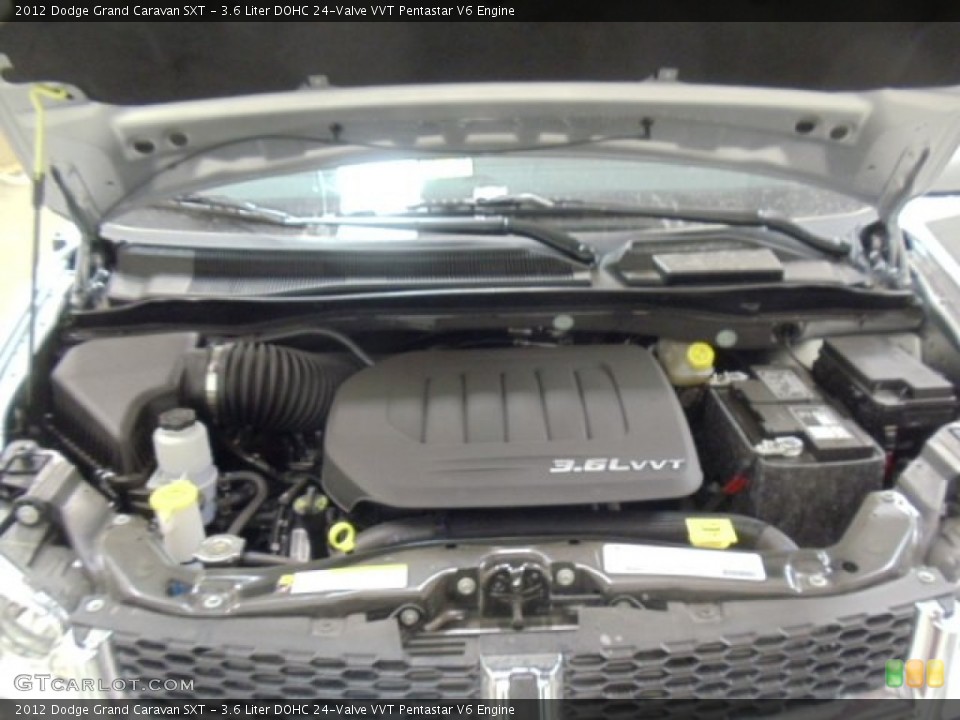 3.6 Liter DOHC 24-Valve VVT Pentastar V6 Engine for the 2012 Dodge Grand Caravan #59901203