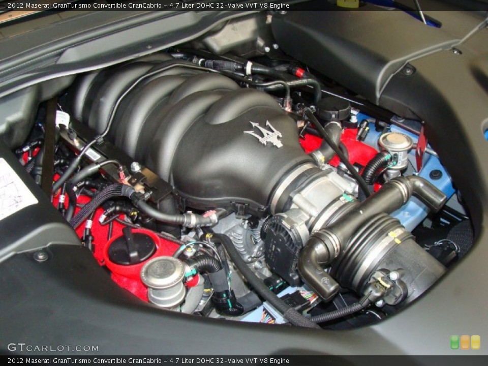 4.7 Liter DOHC 32-Valve VVT V8 Engine for the 2012 Maserati GranTurismo Convertible #59908688
