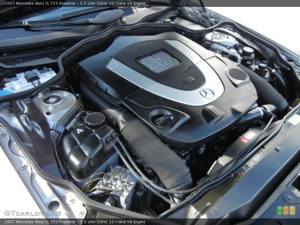 5.5 Liter DOHC 32-Valve V8 Engine for the 2007 Mercedes-Benz SL #59912819