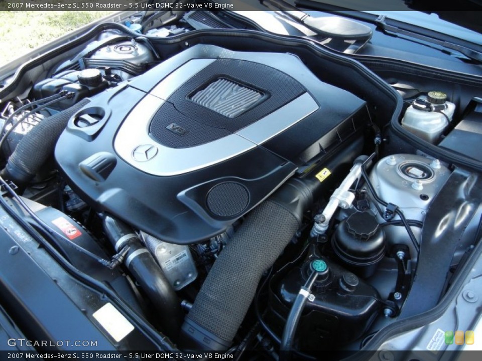 5.5 Liter DOHC 32-Valve V8 Engine for the 2007 Mercedes-Benz SL #59912831