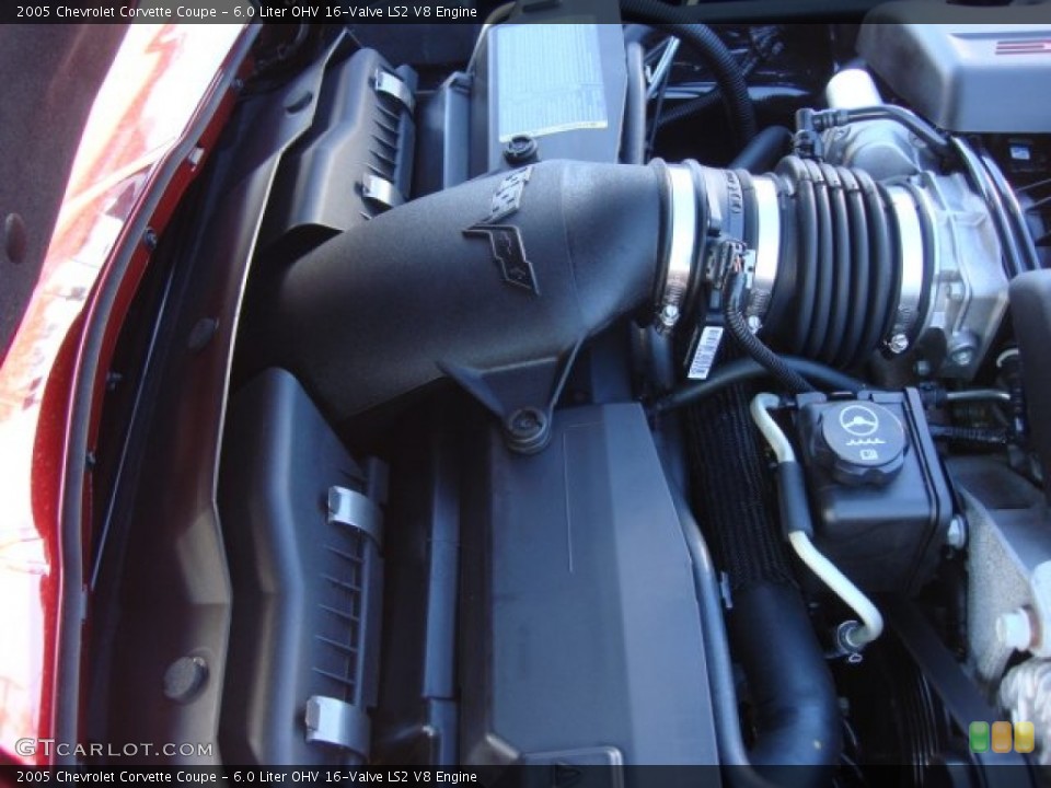 6.0 Liter OHV 16-Valve LS2 V8 Engine for the 2005 Chevrolet Corvette #59914571