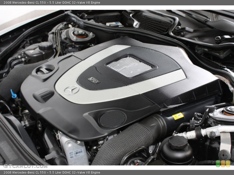 5.5 Liter DOHC 32-Valve V8 Engine for the 2008 Mercedes-Benz CL #59916890