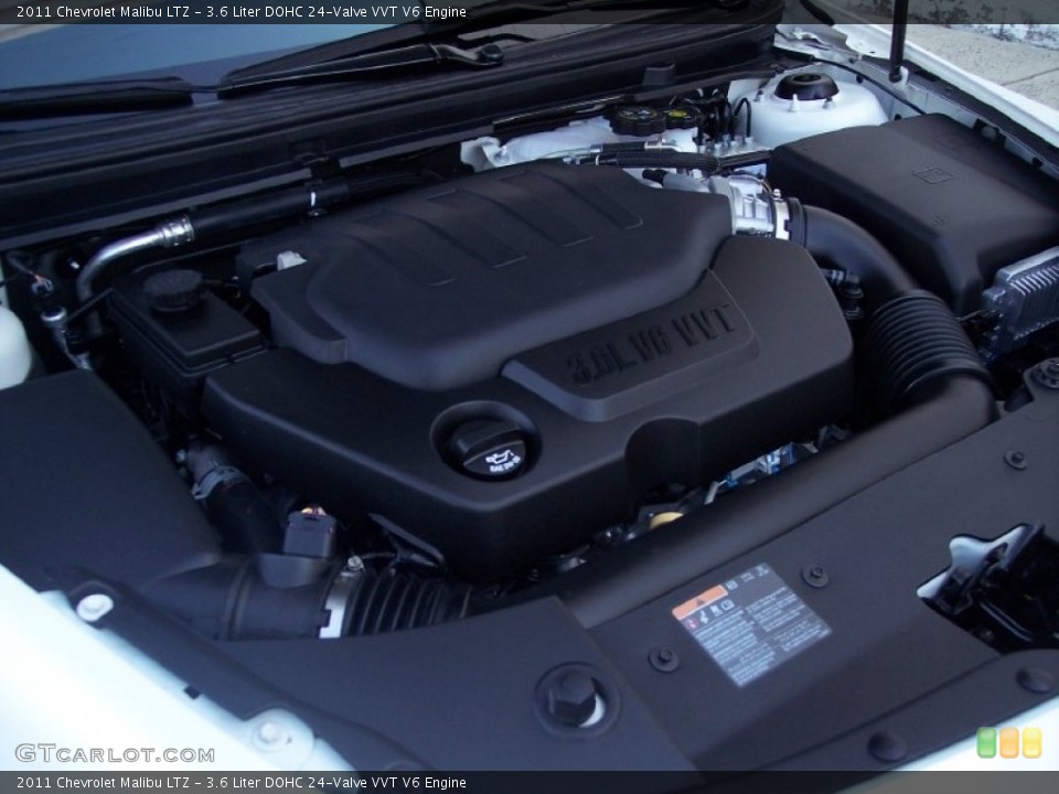 3.6 Liter DOHC 24-Valve VVT V6 Engine for the 2011 Chevrolet Malibu #59919146