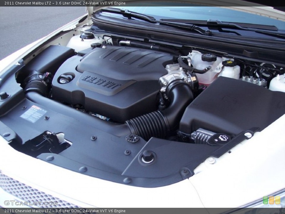 3.6 Liter DOHC 24-Valve VVT V6 Engine for the 2011 Chevrolet Malibu #59919164