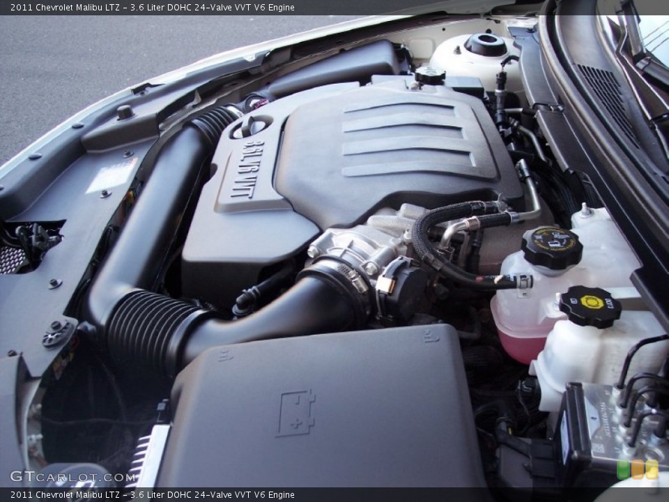 3.6 Liter DOHC 24-Valve VVT V6 Engine for the 2011 Chevrolet Malibu #59919173