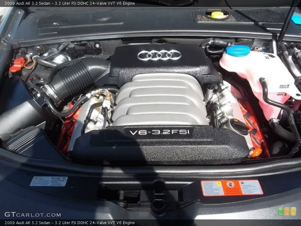 3.2 Liter FSI DOHC 24-Valve VVT V6 Engine for the 2009 Audi A6 #59923670