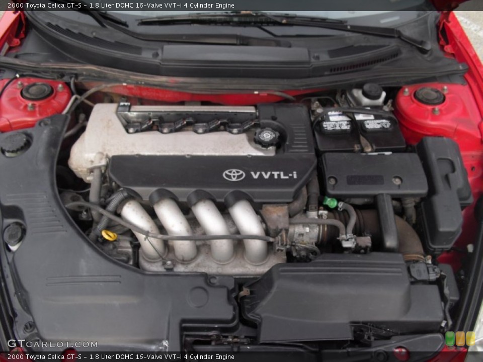 1.8 Liter DOHC 16-Valve VVT-i 4 Cylinder Engine for the 2000 Toyota Celica #59927696