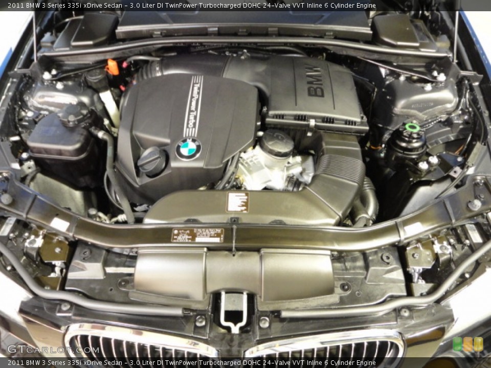 3.0 Liter DI TwinPower Turbocharged DOHC 24-Valve VVT Inline 6 Cylinder Engine for the 2011 BMW 3 Series #59928875