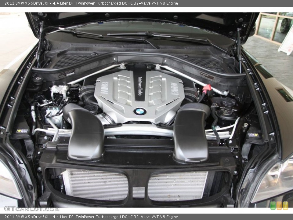 4.4 Liter DFI TwinPower Turbocharged DOHC 32-Valve VVT V8 Engine for the 2011 BMW X6 #59934398