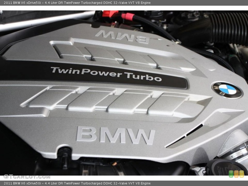 4.4 Liter DFI TwinPower Turbocharged DOHC 32-Valve VVT V8 Engine for the 2011 BMW X6 #59934407