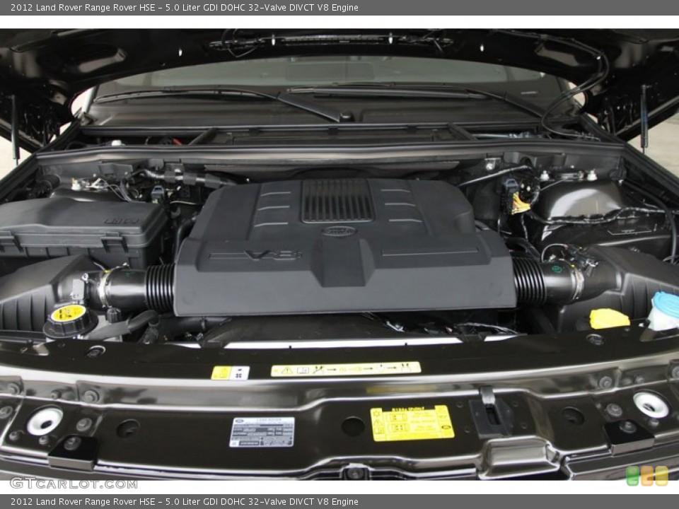 5.0 Liter GDI DOHC 32-Valve DIVCT V8 Engine for the 2012 Land Rover Range Rover #59937407