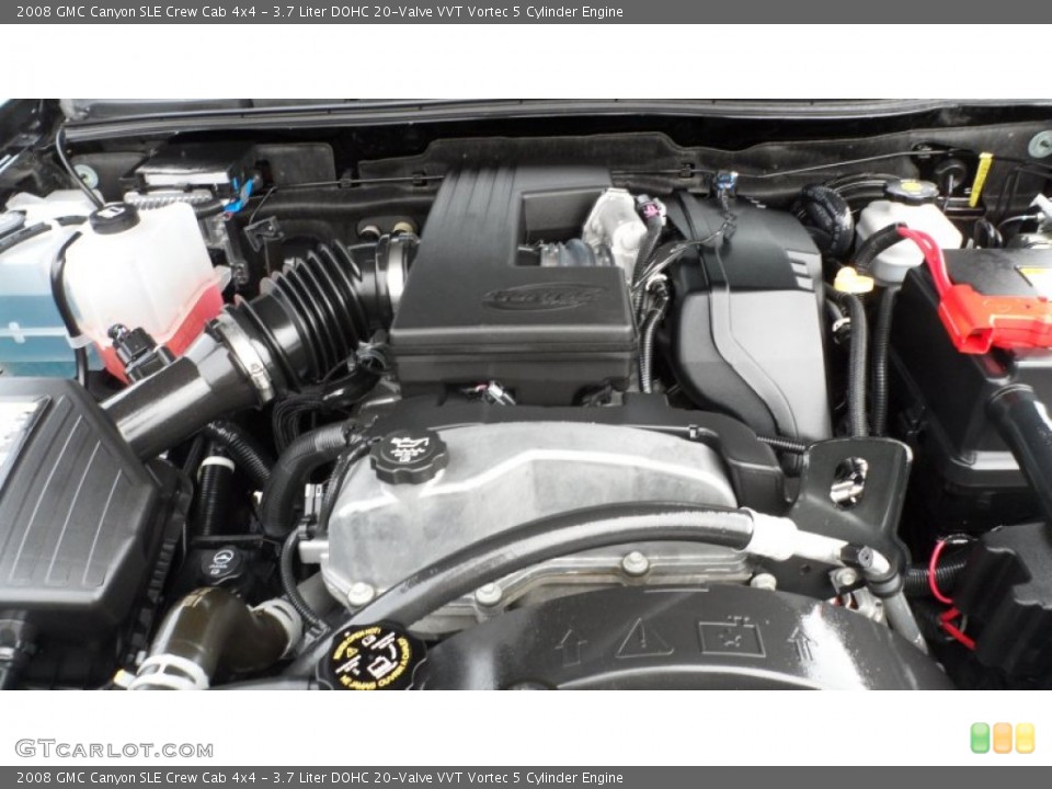 3.7 Liter DOHC 20-Valve VVT Vortec 5 Cylinder Engine for the 2008 GMC Canyon #59942612