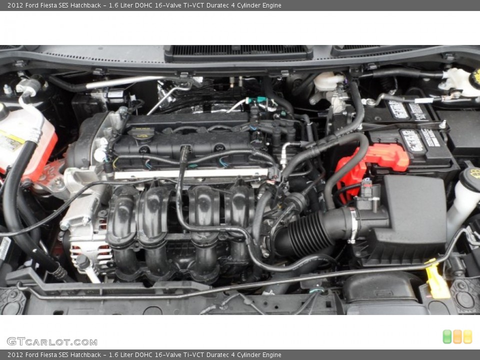 1.6 Liter DOHC 16-Valve Ti-VCT Duratec 4 Cylinder Engine for the 2012 Ford Fiesta #59946845