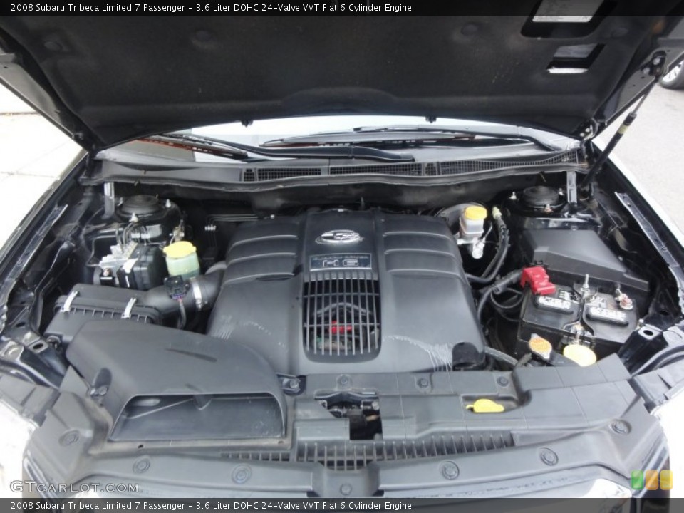 3.6 Liter DOHC 24-Valve VVT Flat 6 Cylinder Engine for the 2008 Subaru Tribeca #59947502