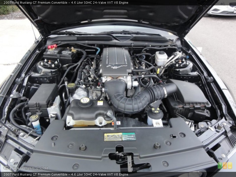 4.6 Liter SOHC 24-Valve VVT V8 Engine for the 2007 Ford Mustang #59948348
