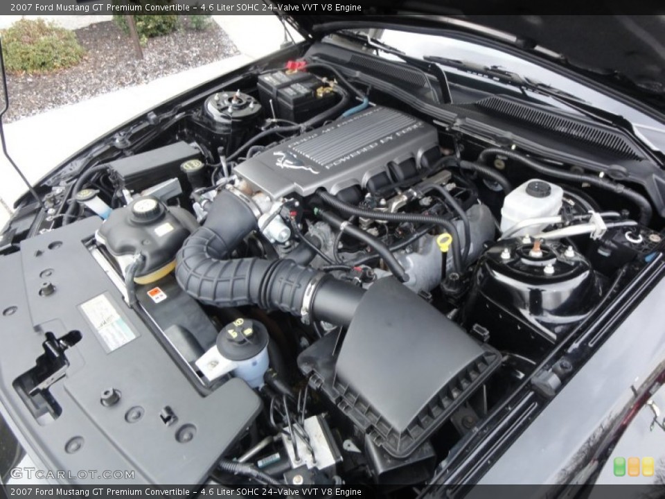 4.6 Liter SOHC 24-Valve VVT V8 Engine for the 2007 Ford Mustang #59948357