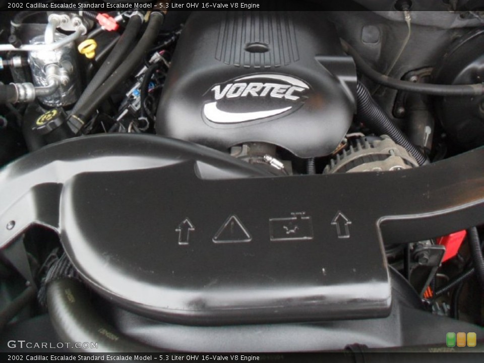 5.3 Liter OHV 16-Valve V8 Engine for the 2002 Cadillac Escalade #59952396
