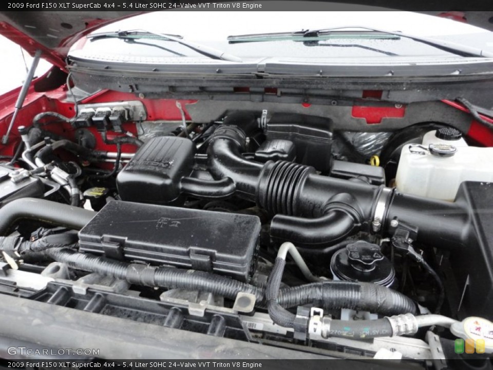 5.4 Liter SOHC 24-Valve VVT Triton V8 Engine for the 2009 Ford F150 #59955153