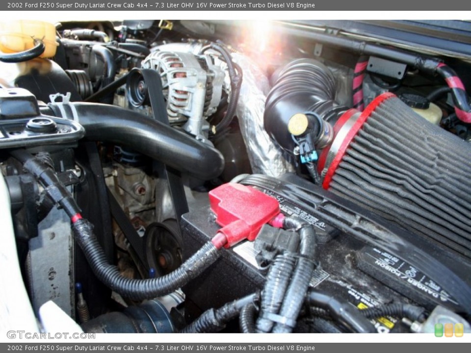 7.3 Liter OHV 16V Power Stroke Turbo Diesel V8 Engine for the 2002 Ford F250 Super Duty #59955929
