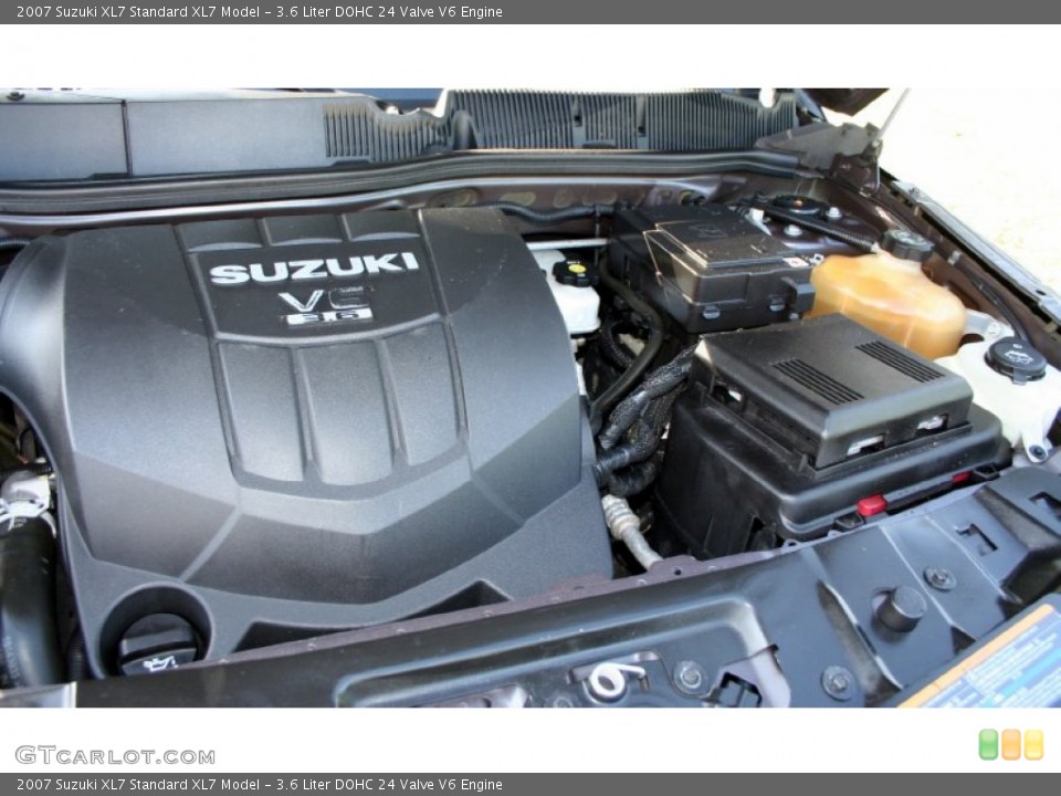 3.6 Liter DOHC 24 Valve V6 2007 Suzuki XL7 Engine