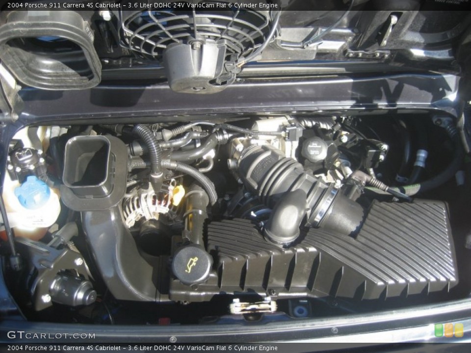 3.6 Liter DOHC 24V VarioCam Flat 6 Cylinder Engine for the 2004 Porsche 911 #59966531
