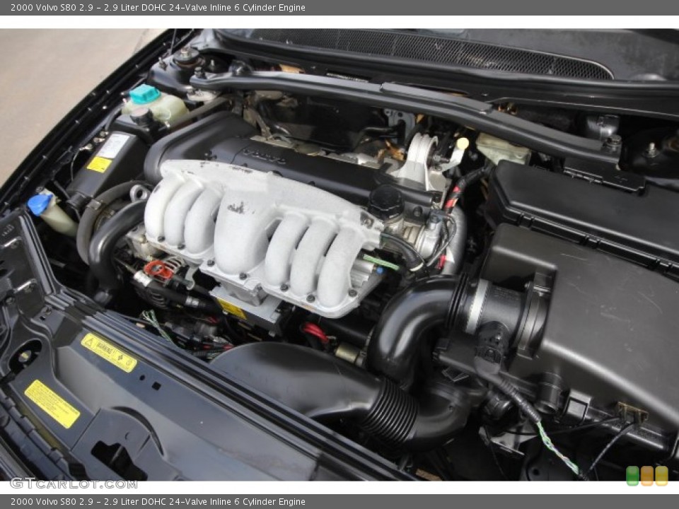 2.9 Liter DOHC 24-Valve Inline 6 Cylinder Engine for the 2000 Volvo S80 #59984499