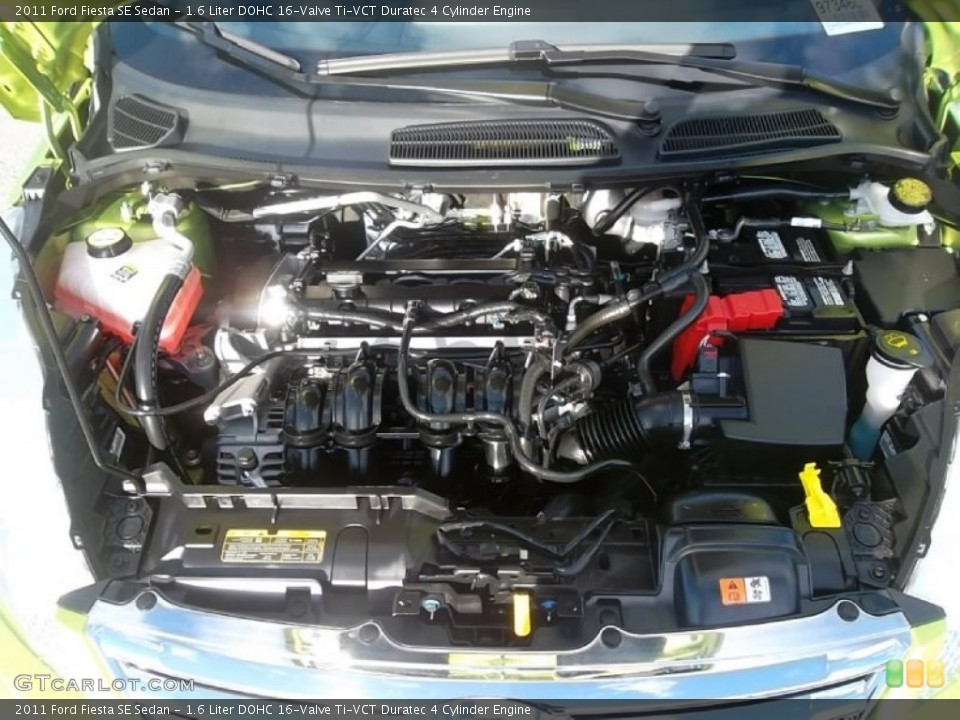 1.6 Liter DOHC 16-Valve Ti-VCT Duratec 4 Cylinder Engine for the 2011 Ford Fiesta #59987420