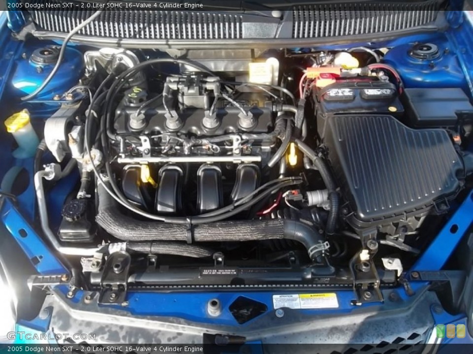 2.0 Liter SOHC 16-Valve 4 Cylinder Engine for the 2005 Dodge Neon #59988615
