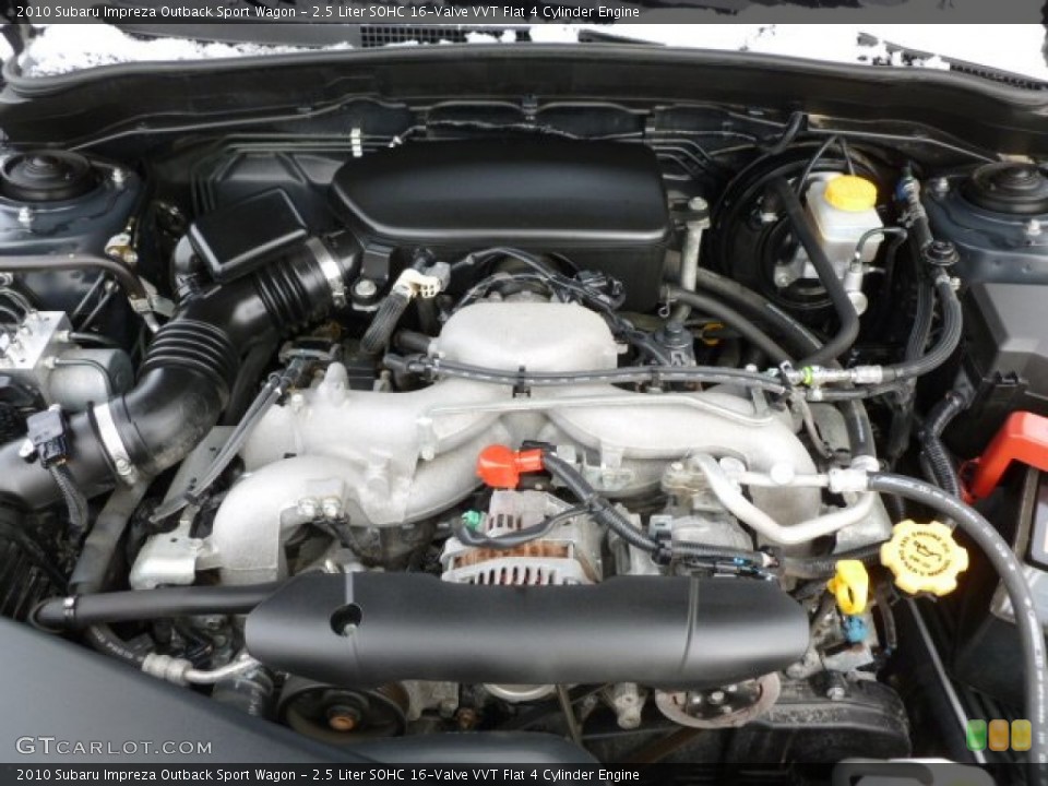 2.5 Liter SOHC 16-Valve VVT Flat 4 Cylinder Engine for the 2010 Subaru Impreza #59996573
