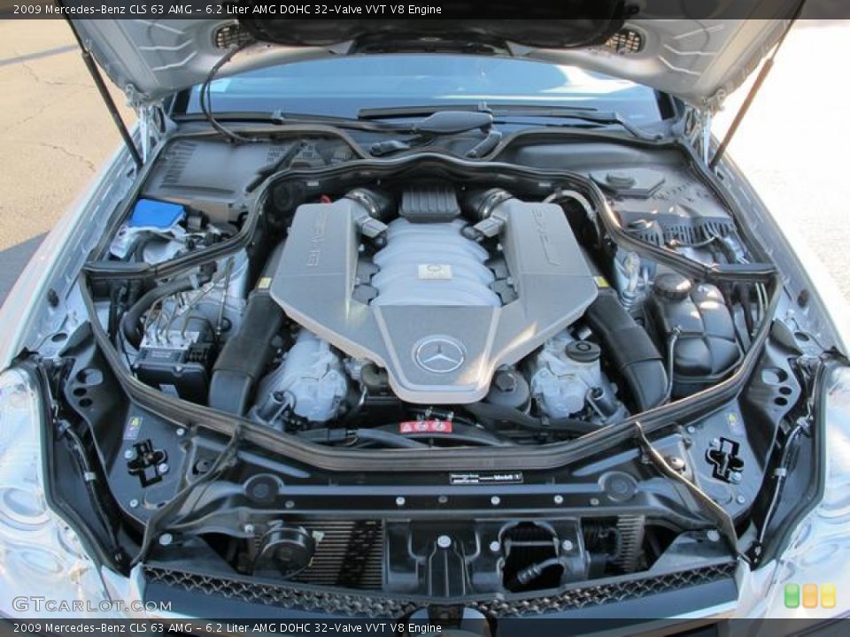6.2 Liter AMG DOHC 32-Valve VVT V8 Engine for the 2009 Mercedes-Benz CLS #59996705