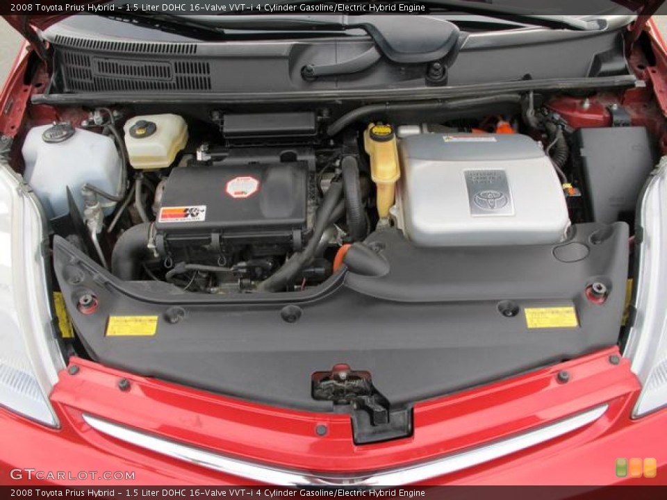 1.5 Liter DOHC 16-Valve VVT-i 4 Cylinder Gasoline/Electric Hybrid Engine for the 2008 Toyota Prius #59996852