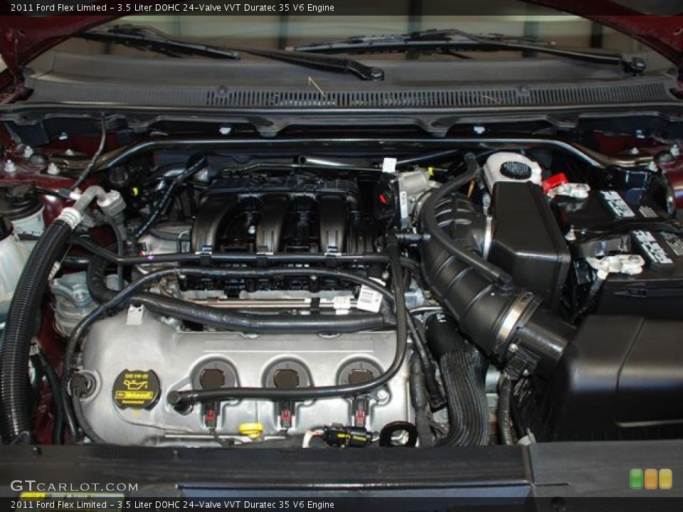 3.5 Liter DOHC 24-Valve VVT Duratec 35 V6 Engine for the 2011 Ford Flex #60001922