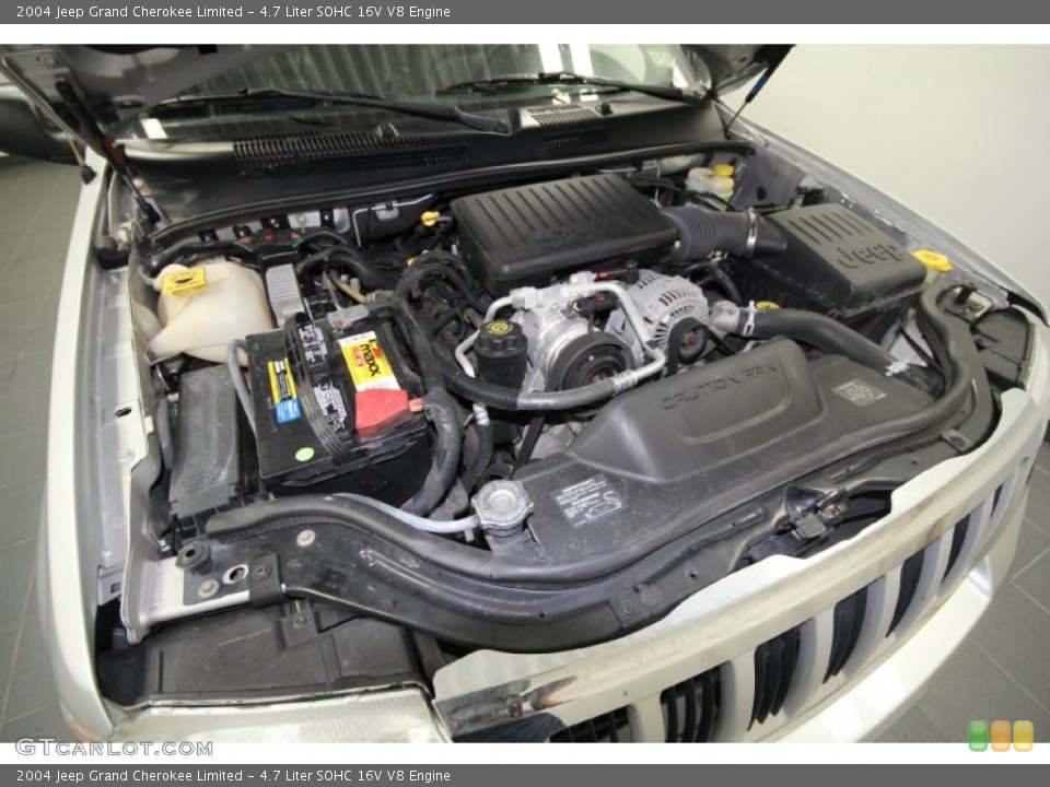 4.7 Liter SOHC 16V V8 Engine for the 2004 Jeep Grand Cherokee #60005960