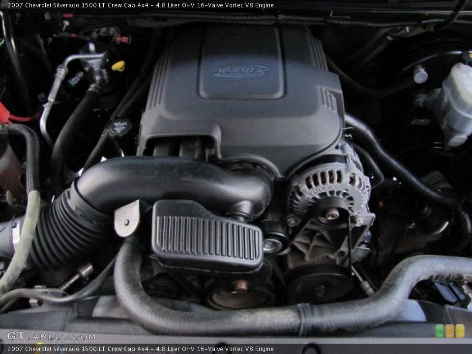 4.8 Liter OHV 16-Valve Vortec V8 Engine for the 2007 Chevrolet Silverado 1500 #60010327