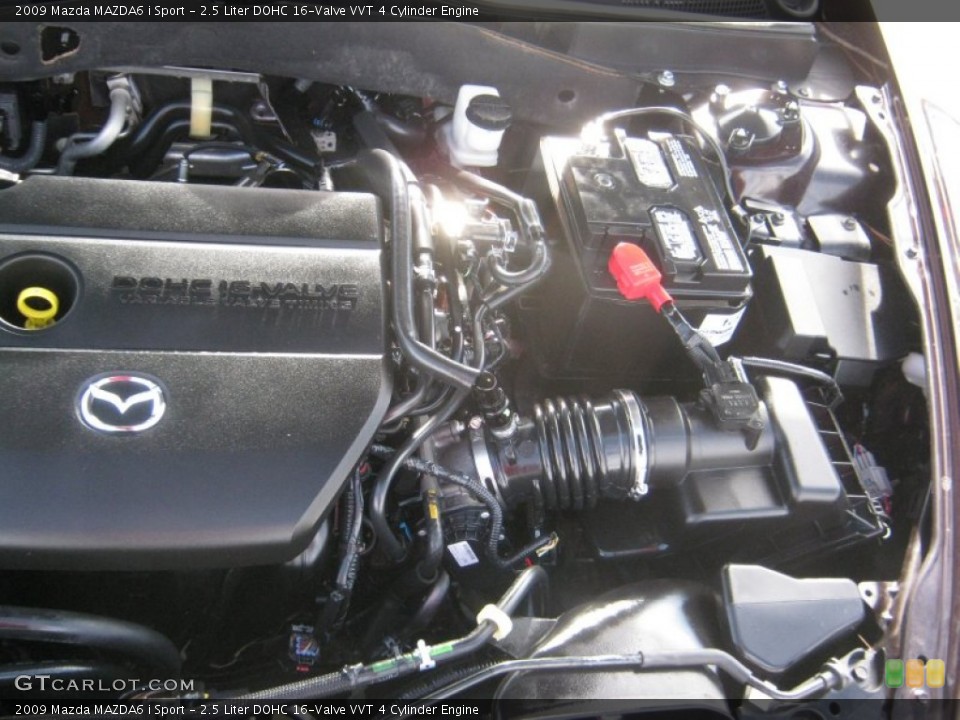 2.5 Liter DOHC 16-Valve VVT 4 Cylinder Engine for the 2009 Mazda MAZDA6 #60015688