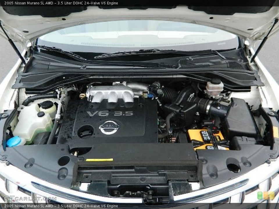 3.5 Liter DOHC 24-Valve V6 Engine for the 2005 Nissan Murano #60022052