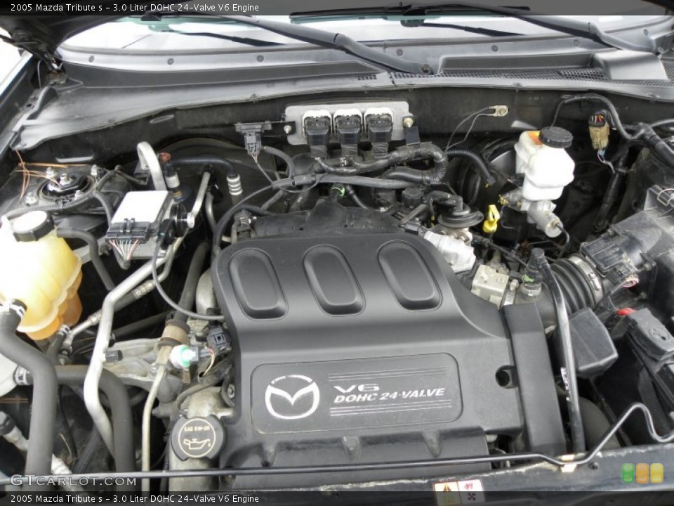 3.0 Liter DOHC 24-Valve V6 Engine for the 2005 Mazda Tribute #60028772
