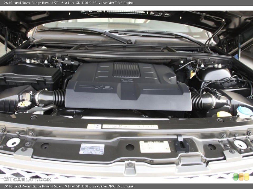 5.0 Liter GDI DOHC 32-Valve DIVCT V8 Engine for the 2010 Land Rover Range Rover #60031319