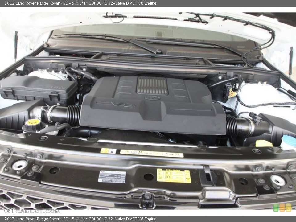 5.0 Liter GDI DOHC 32-Valve DIVCT V8 Engine for the 2012 Land Rover Range Rover #60032318