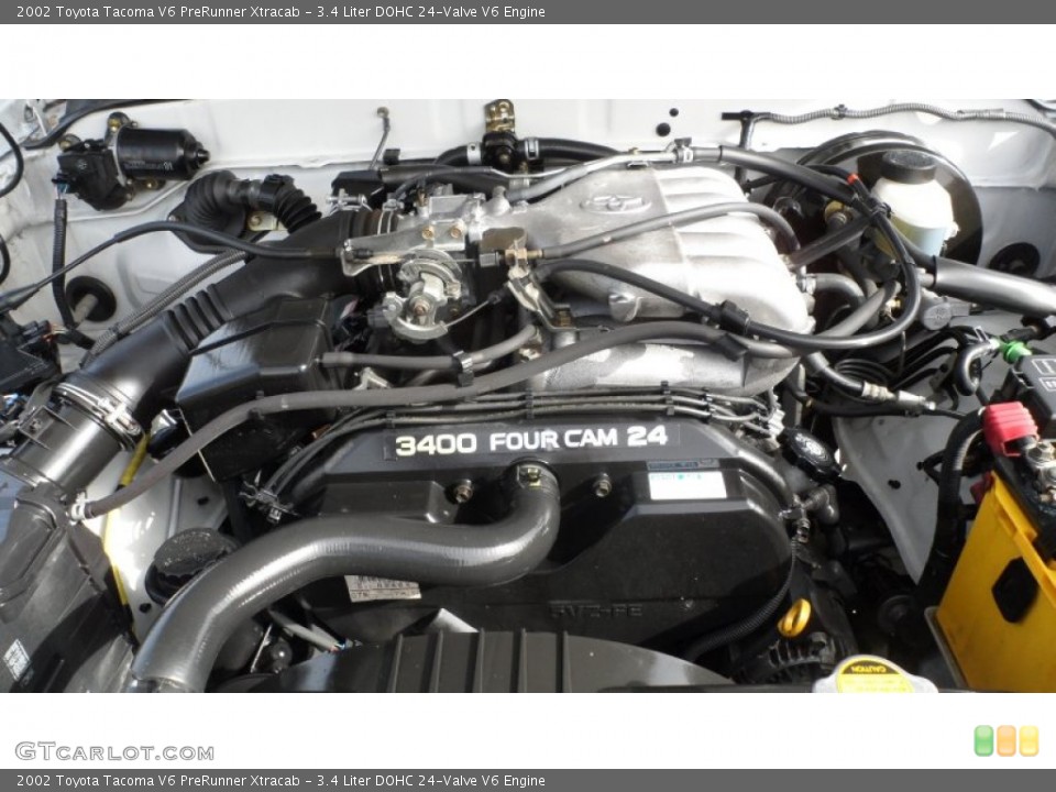3.4 Liter DOHC 24-Valve V6 Engine for the 2002 Toyota Tacoma #60035099