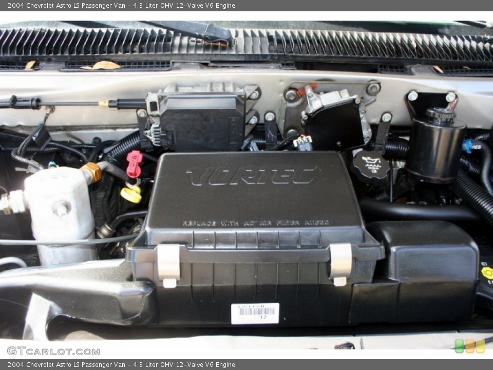 4.3 Liter OHV 12-Valve V6 Engine for the 2004 Chevrolet Astro #60042041