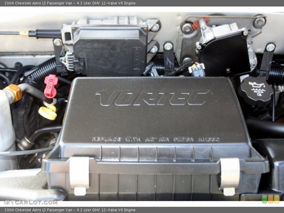 4.3 Liter OHV 12-Valve V6 Engine for the 2004 Chevrolet Astro #60042047