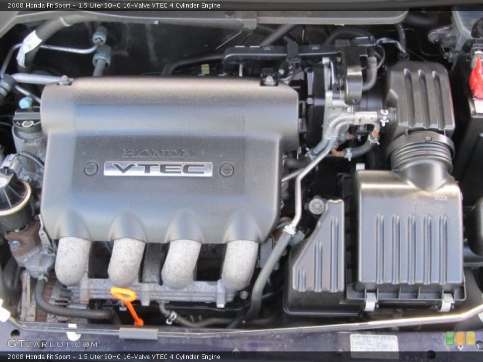 1.5 Liter SOHC 16-Valve VTEC 4 Cylinder Engine for the 2008 Honda Fit #60048577
