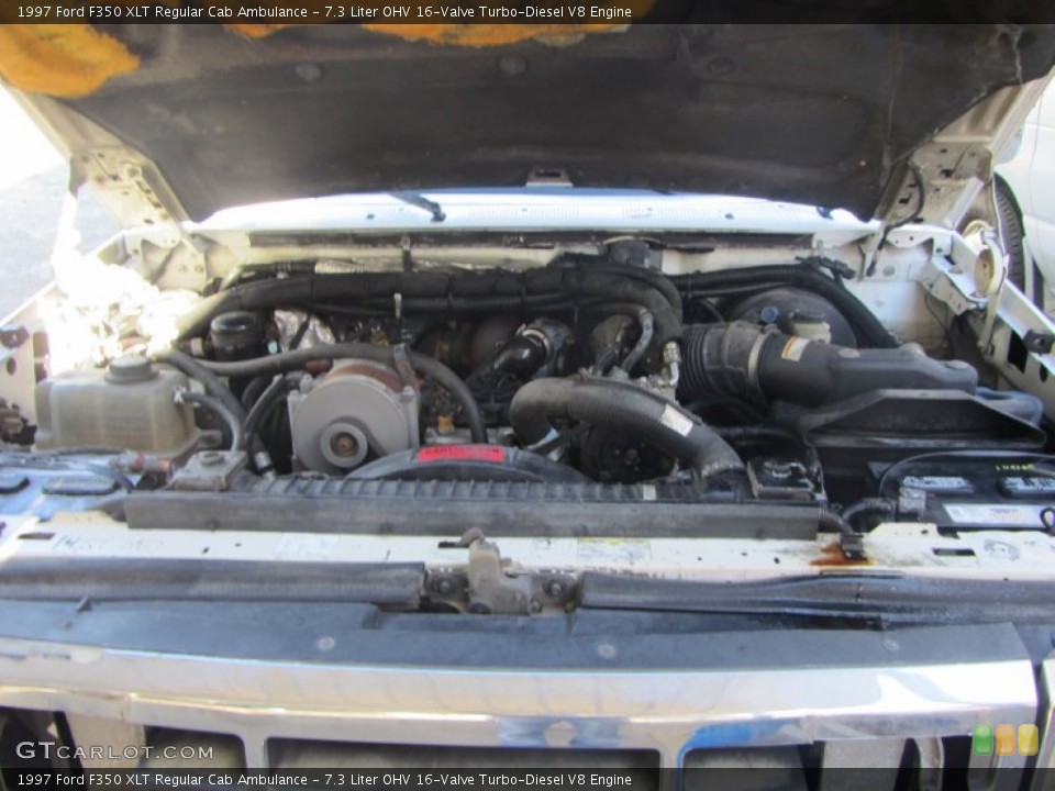 7.3 Liter OHV 16-Valve Turbo-Diesel V8 Engine for the 1997 Ford F350 #60050797