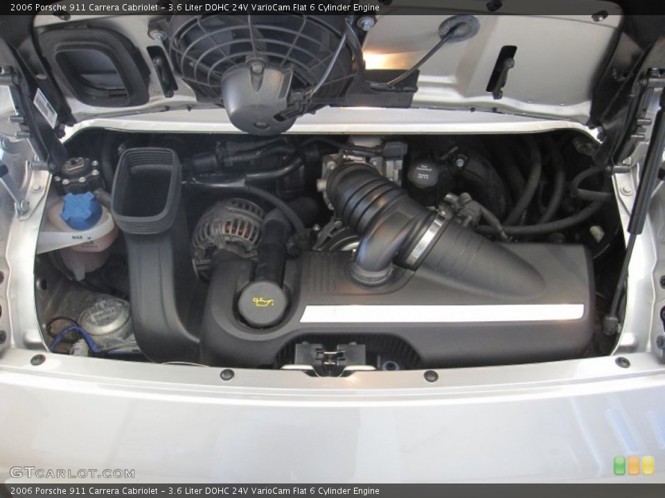 3.6 Liter DOHC 24V VarioCam Flat 6 Cylinder Engine for the 2006 Porsche 911 #60061364