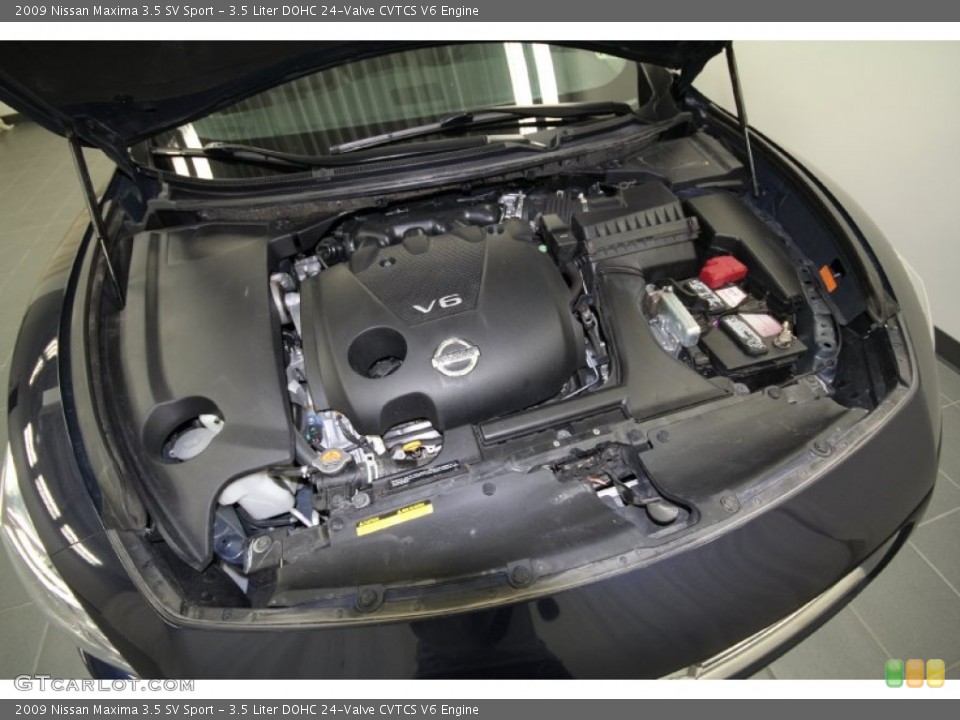 3.5 Liter DOHC 24-Valve CVTCS V6 Engine for the 2009 Nissan Maxima #60064152
