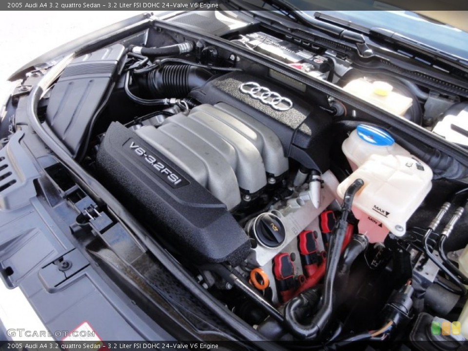 3.2 Liter FSI DOHC 24-Valve V6 Engine for the 2005 Audi A4 #60073560