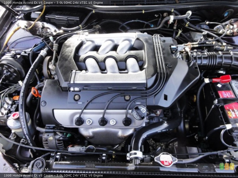 3.0L SOHC 24V VTEC V6 Engine for the 1998 Honda Accord #60075213